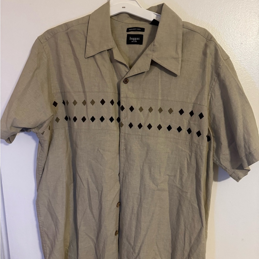 Embrace Summer Style with Our Tan Linen Shirt #linenlove